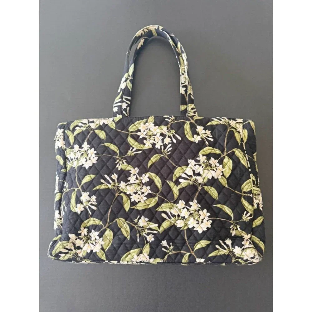 Vera Bradley Retired Jasmine Quilted Vera Tote Bag - Vintage 2003